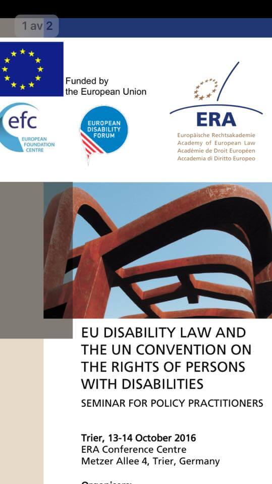 Hanna and Goliath deltar i specialistseminarium i Tyskland