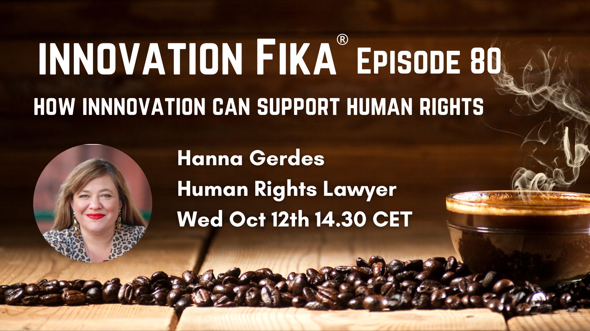 Hanna and Goliath medverkar i intervju den 11 okt